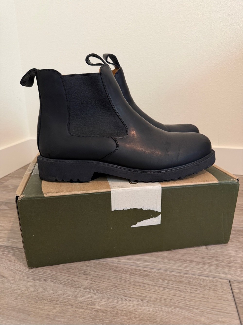 Beckett Simonon Black Silva Chelsea Boots